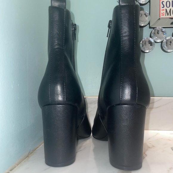 JustFab Black Booties - Picture 3 of 5